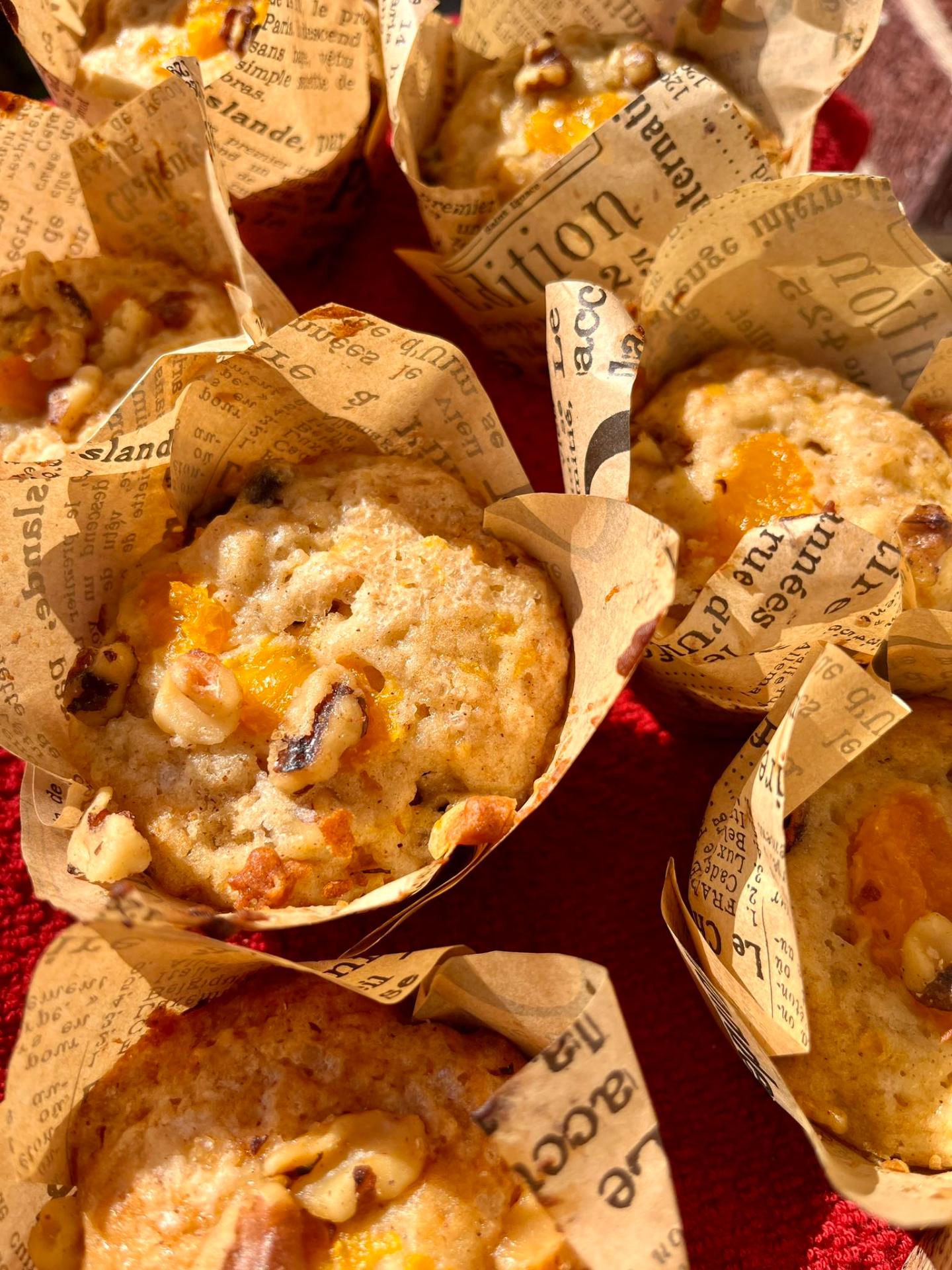Mandarin Holiday Muffins