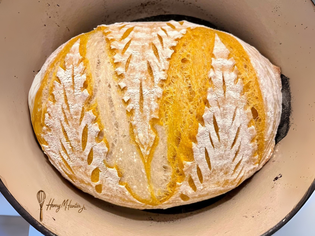 Henry's Marbled Sourdough Bread