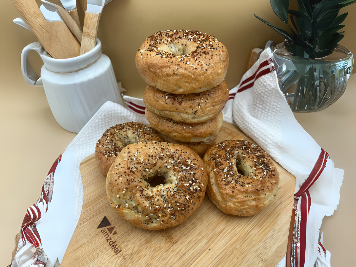 Sourdough Bagels