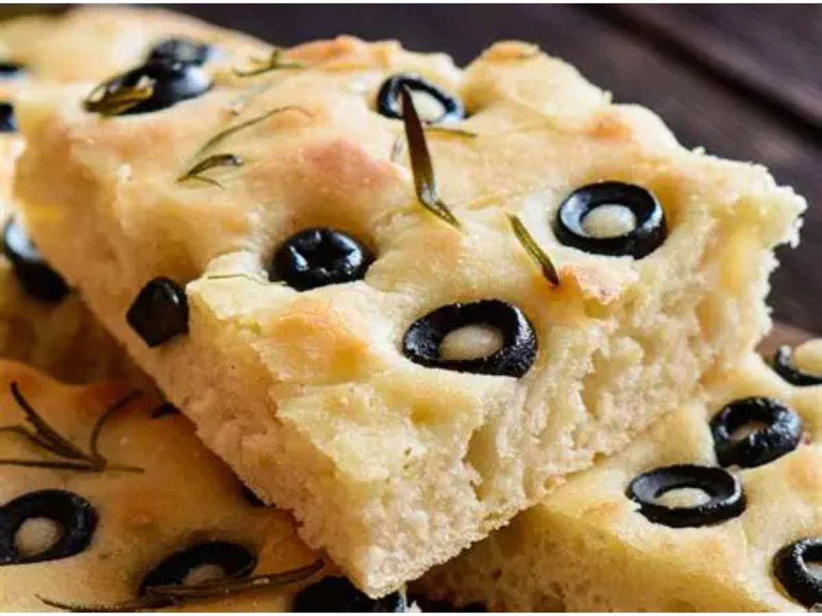 Olive and Rosemary Focaccia